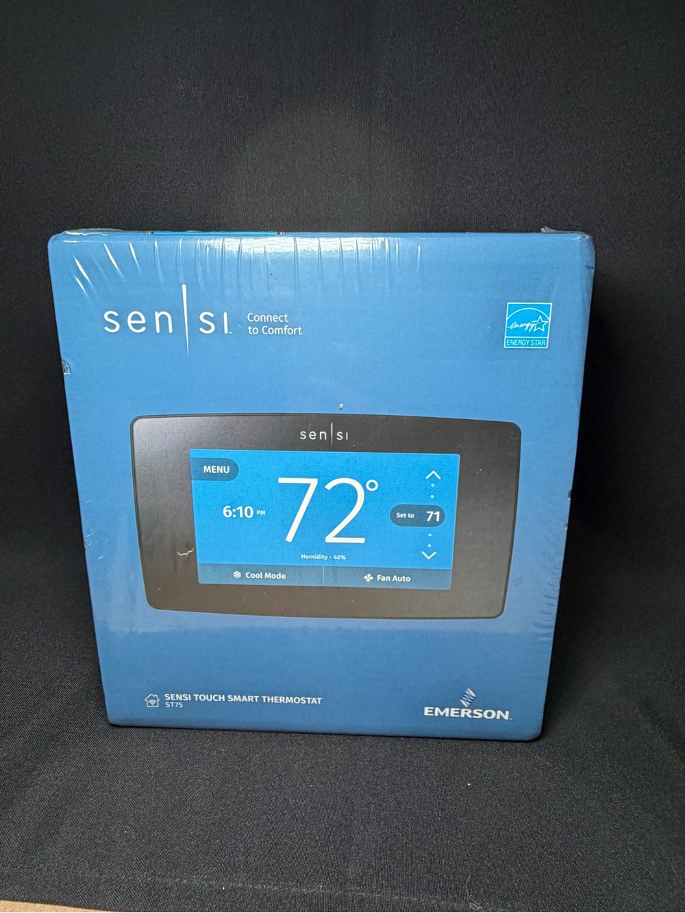 Emerson Sensi Touch ST75 Smart thermostat with WiFi and color touchscreen Sealed